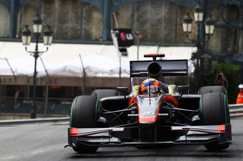 Karun Chandhok fue un segundo más lento que Senna