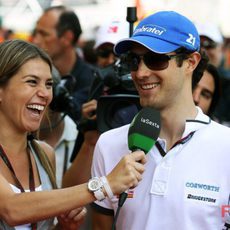 Nira Juanco entrevista a Bruno Senna en Mónaco