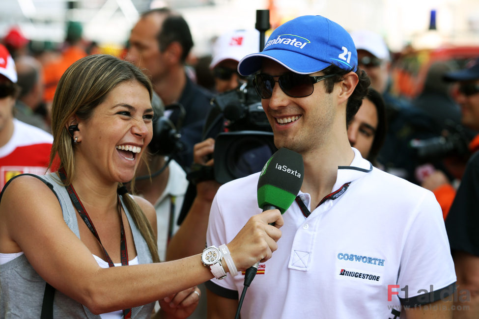 Nira Juanco entrevista a Bruno Senna en Mónaco