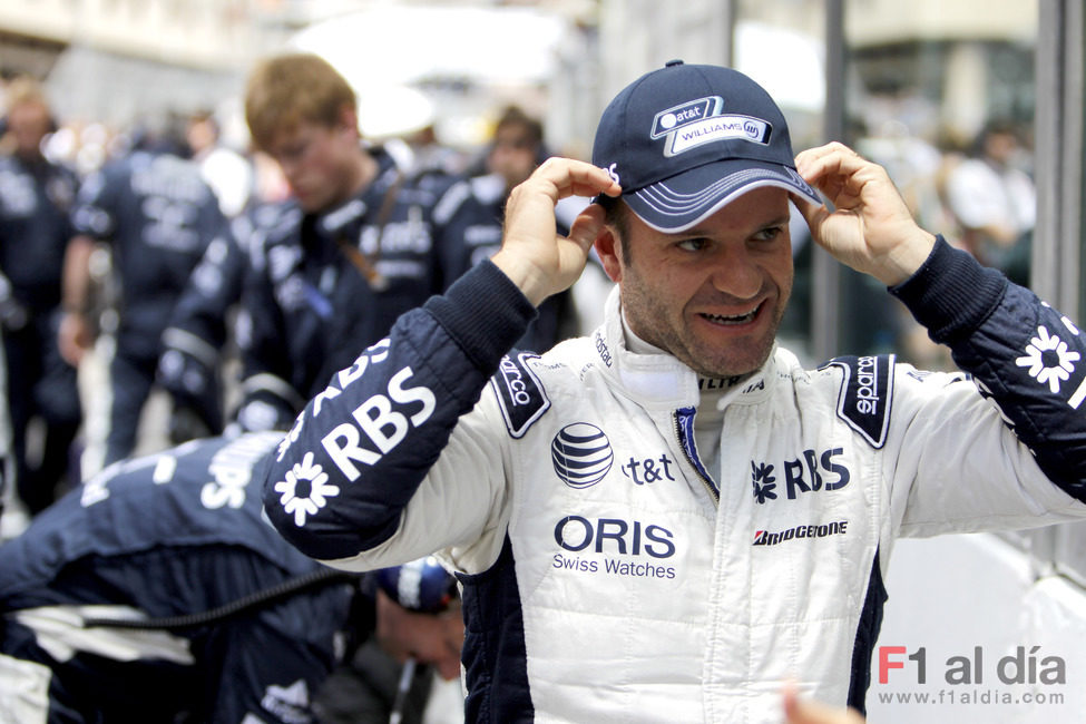 Barrichello salió 9º en una carrera que no terminó