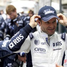 Barrichello salió 9º en una carrera que no terminó