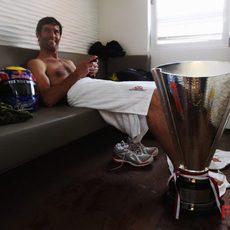 Webber se seca un poco después de su gran fiesta