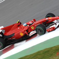 Alonso fue segundo en los libres 2