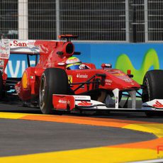 Massa busca acercarse lo máximo posible al rendimiento de su compañero