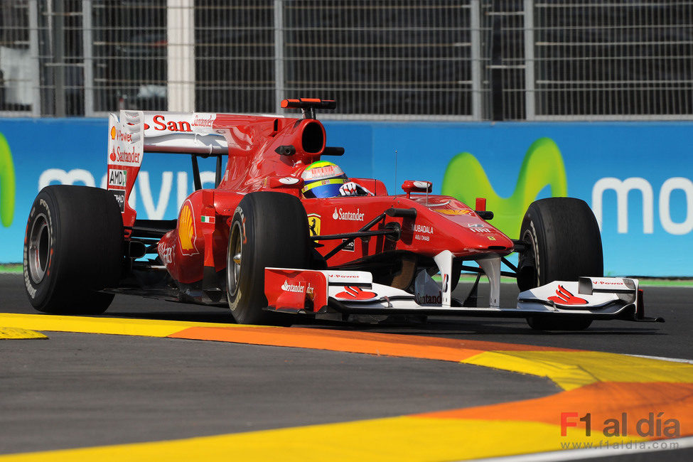 Massa busca acercarse lo máximo posible al rendimiento de su compañero