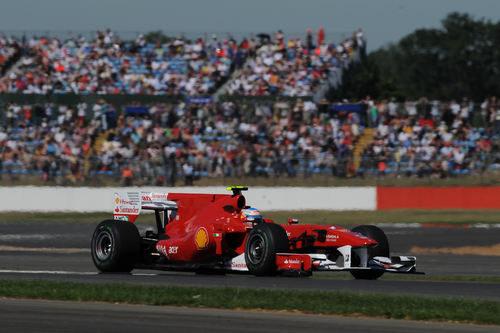 Alonso en la pista