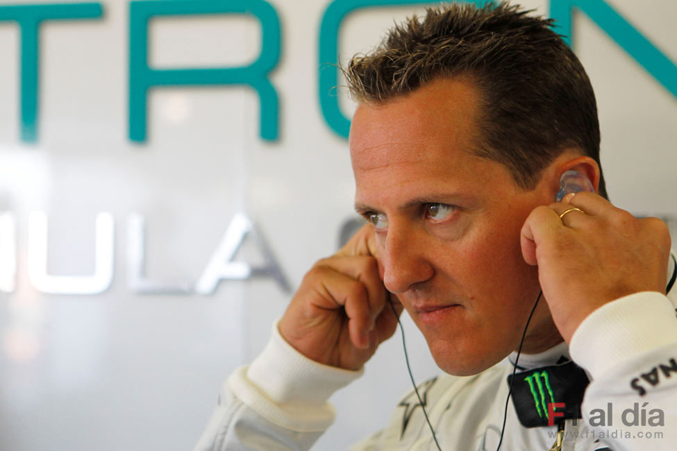 Schumacher se concentra