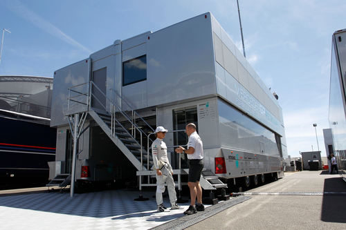 Rosberg en Silverstone