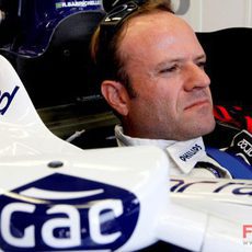 Barrichello en el cockpit