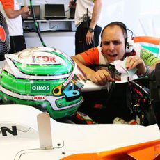 Liuzzi en su Force India
