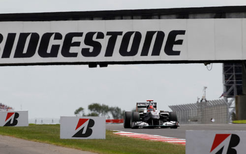 Schumacher en Silverstone