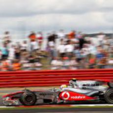 Hamilton en su Gran Premio