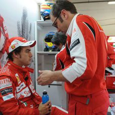 Alonso y Domenicali