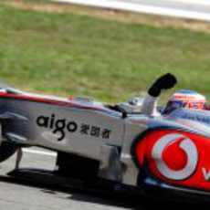 Button en Silverstone