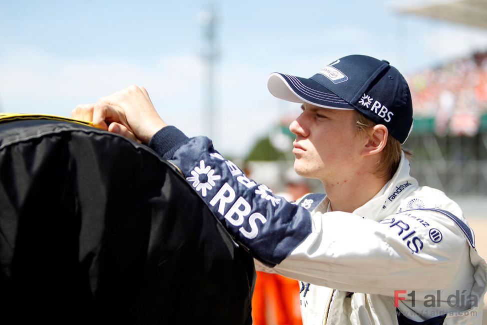 Hulkenberg en Silverstone