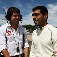 Chandhok en la parrilla