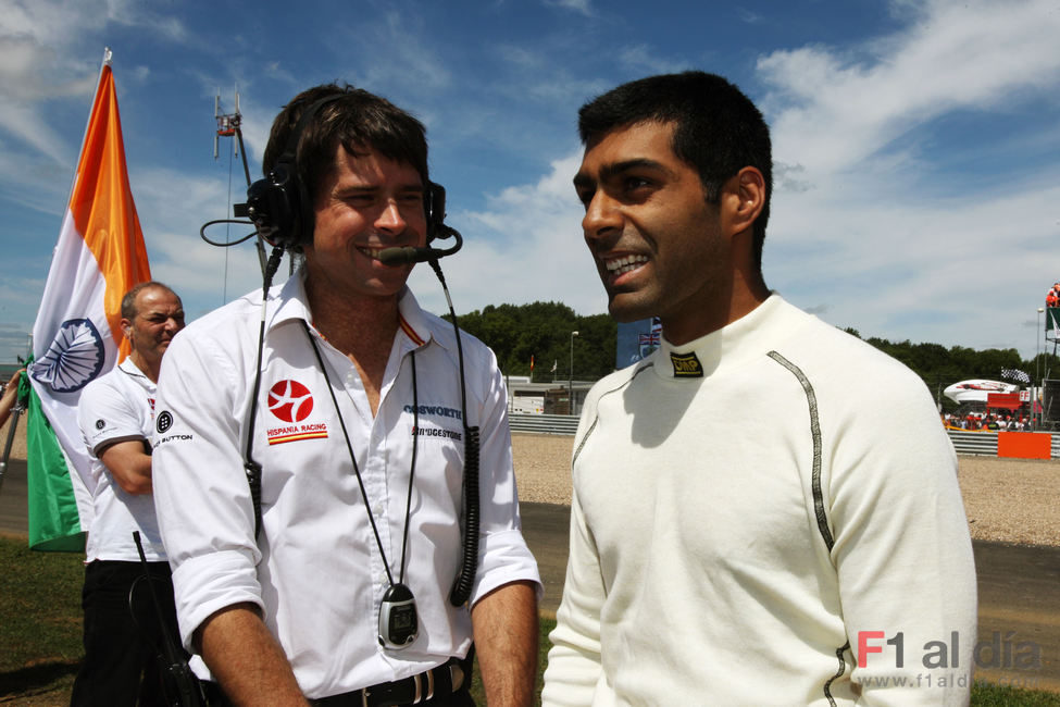 Chandhok en la parrilla