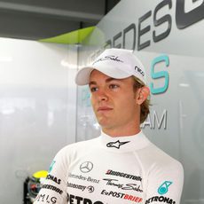 Rosberg pensativo