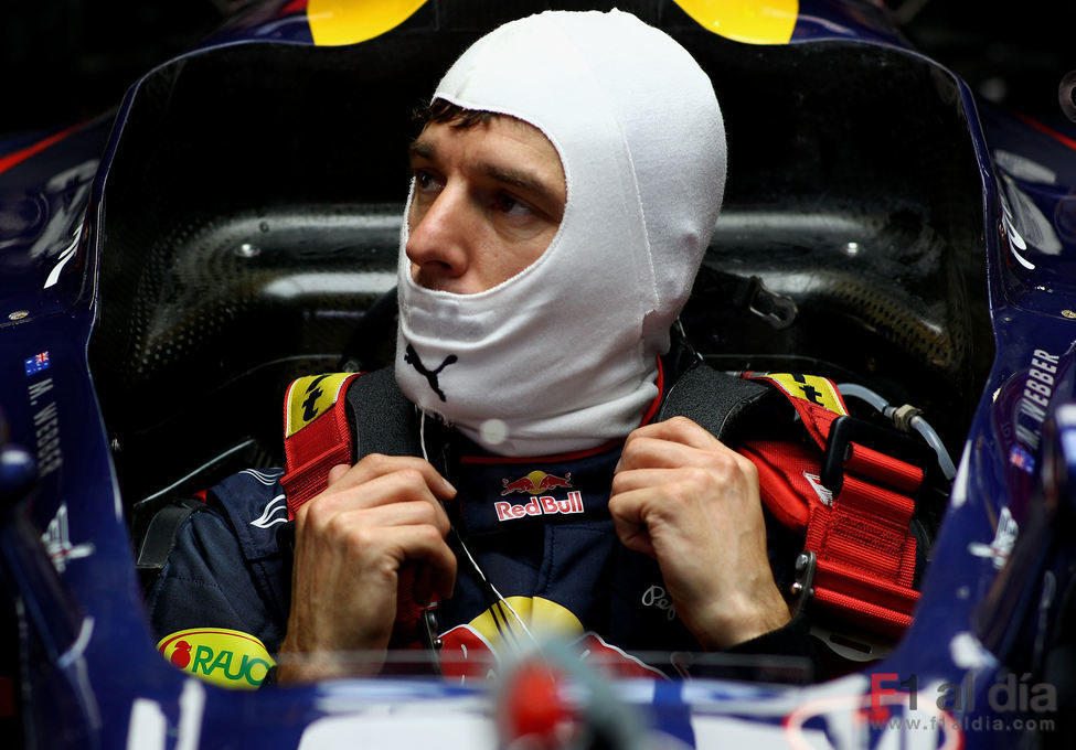 Webber se prepara