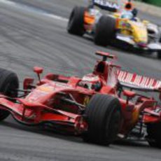 Raikkonen y Alonso