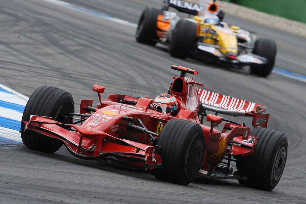 Raikkonen y Alonso