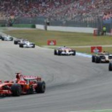 Raikkonen en Hockenheim