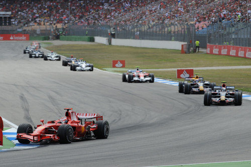 Raikkonen en Hockenheim