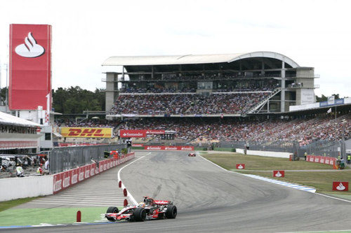 Hamilton en el GP de Alemania