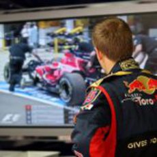 Vettel ve la tele