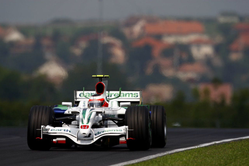 Barrichello en su Honda