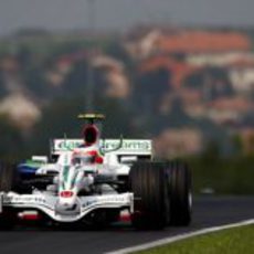 Barrichello en su Honda