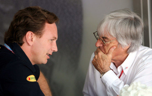 Horner y Ecclestone