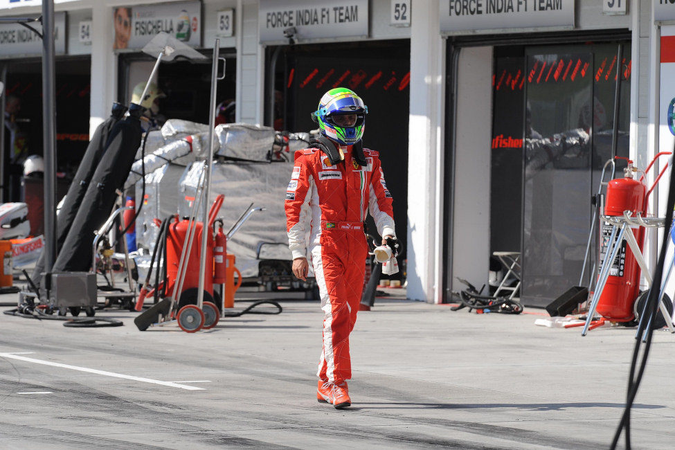 Massa muy decepcionado con su Ferrari