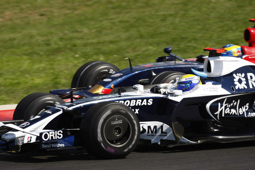 Rosberg y Bourdais
