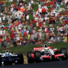 Fisichella en Hungaroring