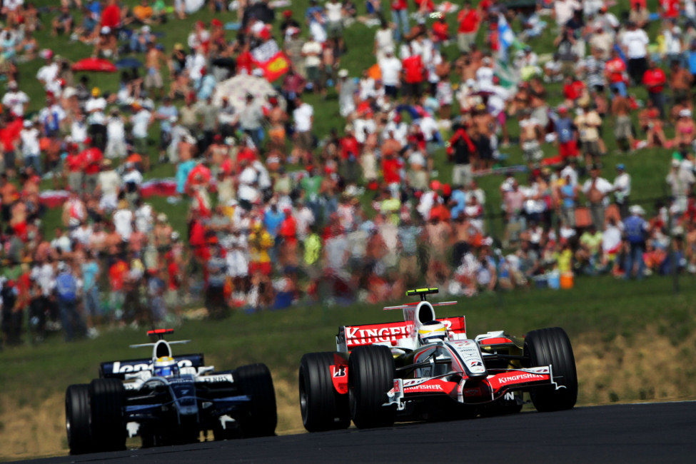 Fisichella en Hungaroring