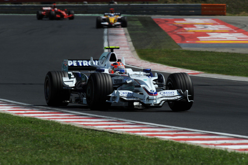 Kubica en el GP de Hungría