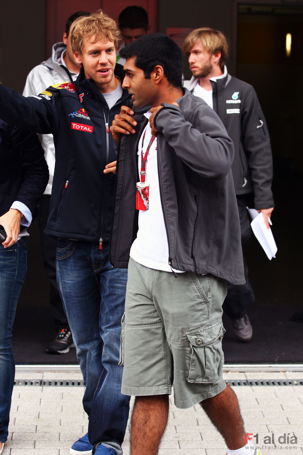 Chandhok y Vettel