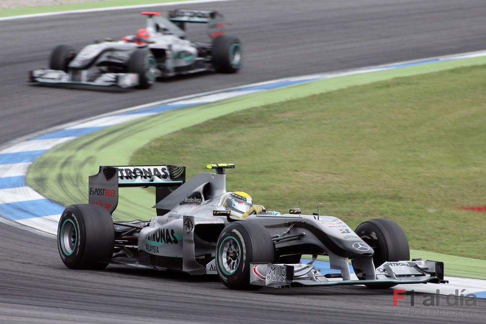 Rosberg en Hockenheim