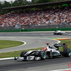 Schumacher ante su público