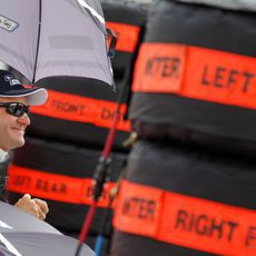 Barrichello antes de la carrera