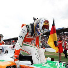 Sutil entra en el Force India