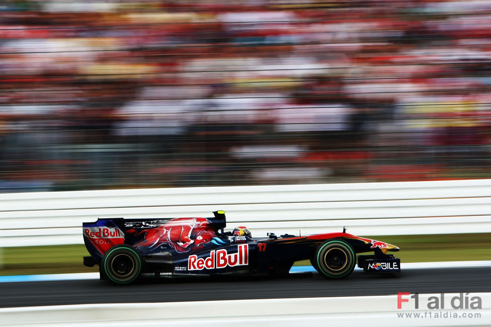 Alguersuari en Hockenheim