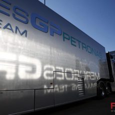 'Motor home' de Mercedes GP