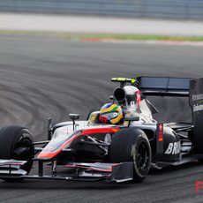 Senna en el GP de Turquía 2010