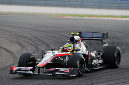 Senna en el GP de Turquía 2010