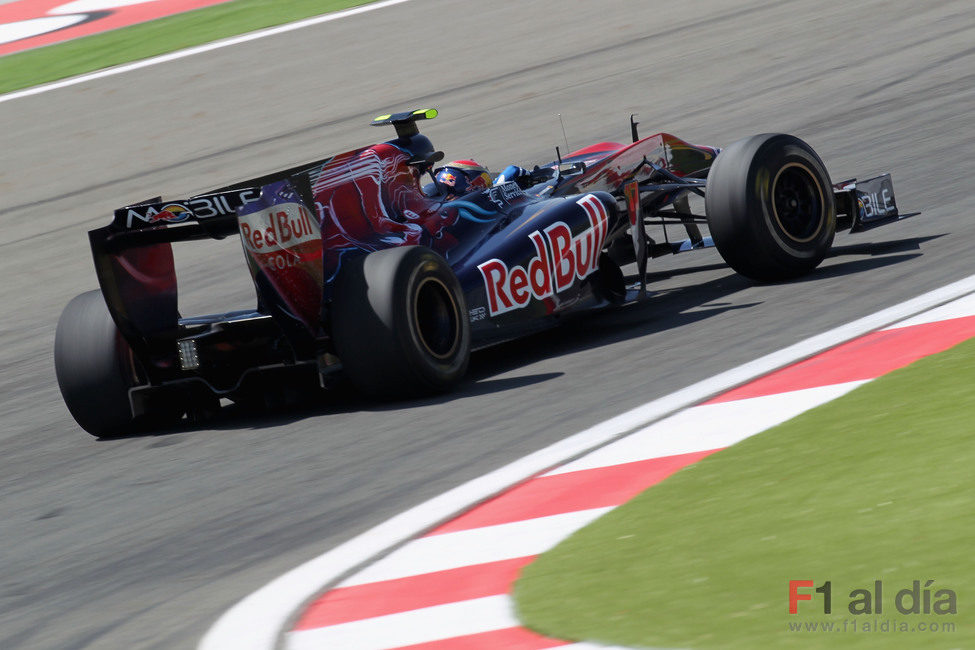 Jaime intenta mejorar el Toro Rosso