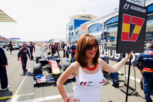 La 'pitbabe' de Jaime Alguersuari