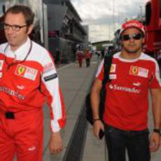 Domenicali y Massa