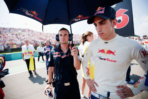 Buemi en la parrilla